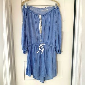 Faithful the Brand Striped Cover Up • Size Medium